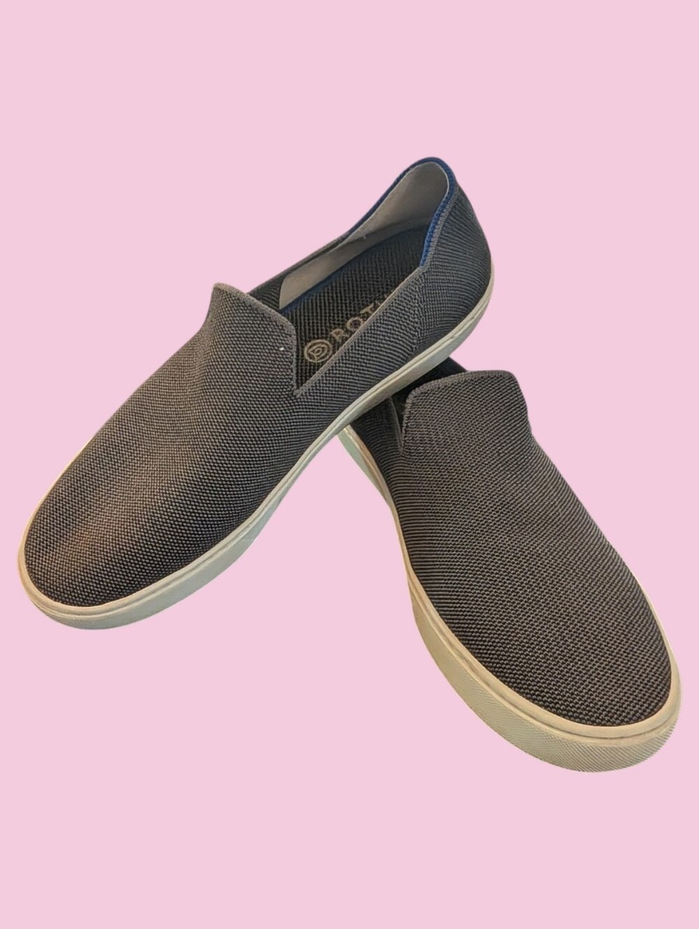 Women's Rothy's Gray Slip On Sneakers Size 11